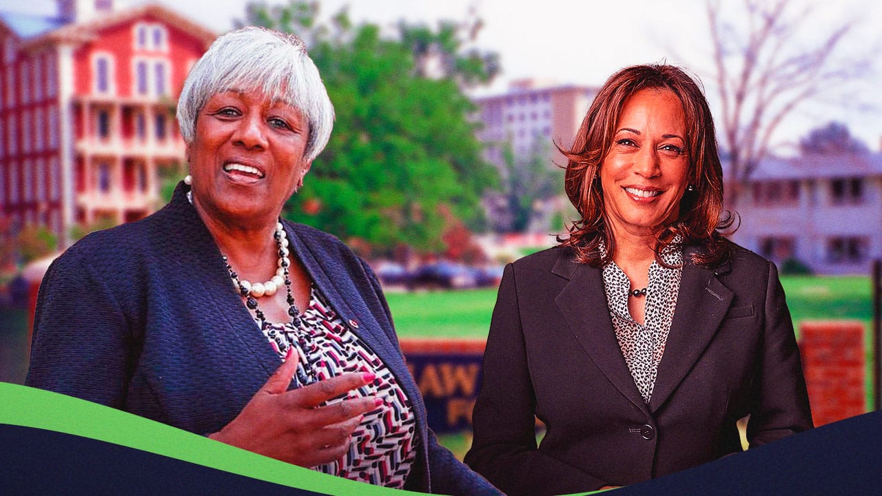 Shaw University president Dr. Paulette Dillard spoke about Vice President Kamala Harris's historic bid to be president.